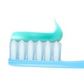 Toothbrush With Toothpaste, Care Health, Hygiene Healthy Isolated