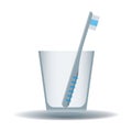 toothbrush. Vector illustration decorative design