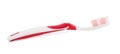 Toothbrush white and red Royalty Free Stock Photo