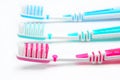 Set toothbrushes Royalty Free Stock Photo