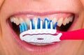 Toothbrushing Royalty Free Stock Photo