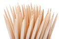 Toothpick on white background