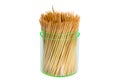 Toothpicks in box. Royalty Free Stock Photo