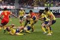 Top 14 rugby match USAP vs ASM Clermont Auve