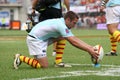 Top 14 rugby match USAP vs Bayonne Royalty Free Stock Photo