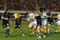 Top 14 rugby match USAP vs CA Brive Royalty Free Stock Photo