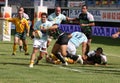 Top 14 rugby match USAP vs Montauban Royalty Free Stock Photo