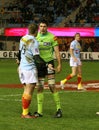 Top 14 rugby match USAP vs Montauban Royalty Free Stock Photo