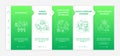 Top agriculture careers onboarding vector template