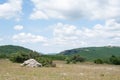 On top of Ai-Petry plateau, Foros kant, Crimea