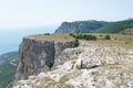 On top of Ai-Petry plateau, Foros kant, Crimea