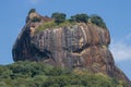 The top of the ancient mountain-palace of Sigiria Royalty Free Stock Photo