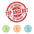 Top Angebot - Onlineshop Banner - Best Offer Badge.