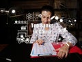 Top Banks in China concept with young businesswoman working office on background Royalty Free Stock Photo