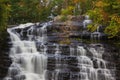 Top of Barberville Falls in Autumn