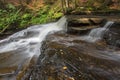 Top of Beecher Creek Falls Royalty Free Stock Photo