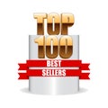 Top 100 best sellers Royalty Free Stock Photo