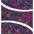 Top border set with abstract triangles.eps