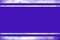 Top and bottom, purple and blue splattered watercolor border. Purple background.