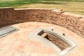 Top of the Burana tower, stump of an ancient minaret, Kyrgyzst Royalty Free Stock Photo