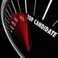 Top Candidate Most Popular Choice Nominee Election Voting