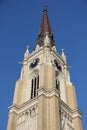 Top of cathedral in Novi Sad