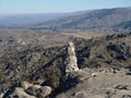 The top of Cerro Wank in La Cumbrecita, Cordoba, Argentina Royalty Free Stock Photo