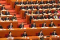 Top Chinese leaders attending parliament meeting