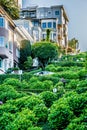 Top city views from lombard street in san francisco california