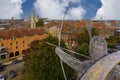 Archer Ghost Sculpture Displayed on the Top of Clifford\'s Tower, York.