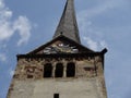 Top of clock tower Royalty Free Stock Photo