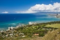 On the top of Diamond Head Royalty Free Stock Photo