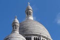 Top of dome, The Basilica of Sacre-Coeur, Montmartre. Paris. Royalty Free Stock Photo