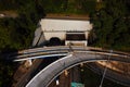 Wheeling Tunnel Entrance + Highway Ramps - Interstate 70 - Wheeling, West Virginia