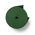 Roll of Green Fabric on White Royalty Free Stock Photo