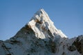 Top of evening mount Ama Dablam