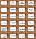 Top famous watches brands and logos