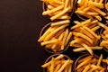 fat snack meal fry chip potato french background tasty food fast. Generative AI. Royalty Free Stock Photo