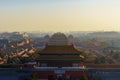 Top of the Forbidden City Royalty Free Stock Photo