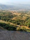 At top of Fort , historical, The King Chatrapati Shivaji maharaj capital raygad, sunrise , morning group at fort