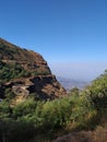 At top of Fort , historical, The King Chatrapati Shivaji maharaj capital raygad, sunrise , morning group at fort