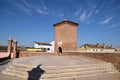From the top of the fortified city walls of the town of Comacchio - Italy