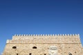 Top of fortress Koules in Heraclion on Crete Royalty Free Stock Photo