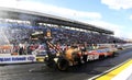 Top Fuel Final Round at the Strip in Las Vegas Royalty Free Stock Photo