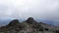 Top of Glyder Fawr in Snowdonia