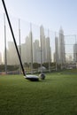 Top golf outdoor range Dubai, UAE Royalty Free Stock Photo