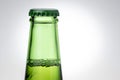 Top of Green Beer Bottle Royalty Free Stock Photo