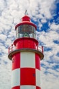 Top Half of Historic Lighthouse Royalty Free Stock Photo