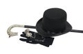 Top hat and cane Royalty Free Stock Photo