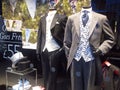 Top hat and tails-wedding suits for hire.
